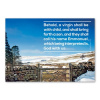 Greetings Cards: 'Behold, a virgin…' Mat. 1.23  (pack of 6) - CMSC